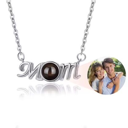 EternaMom™ Crystal Photo Necklace  A Love That Shines Forever